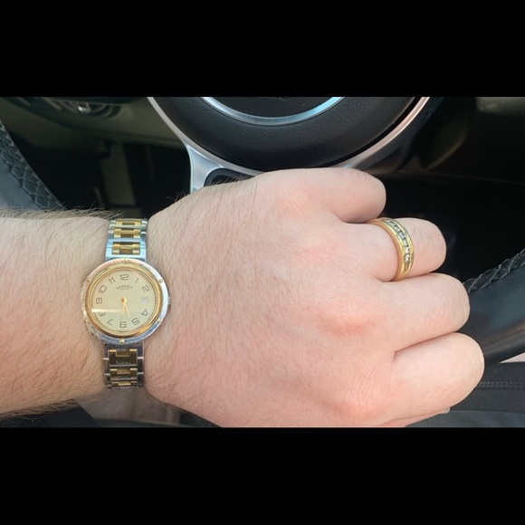 Authentic Hermès Paris clipper 30mm wrist watch - Picture 10 of 12